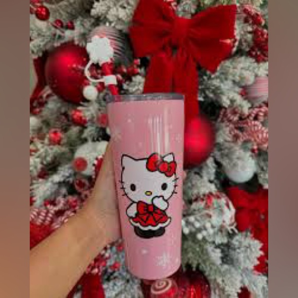 Hello Kitty Pink Tumbler